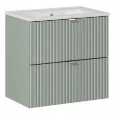 Cabinet with sink LINE GREEN, 50 cm